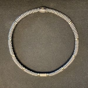 Lagos Caviar Diamond Necklace